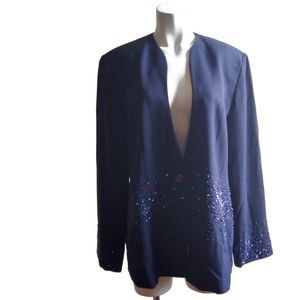 Vintage Louise Ricci Skirt Suit Set Roma Paris